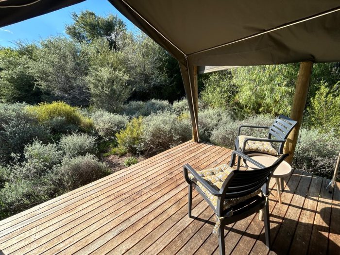New campsite at Ouberg Private Nature Reserve