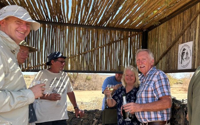 Party Alte Kalköfen bird observatory February 2025