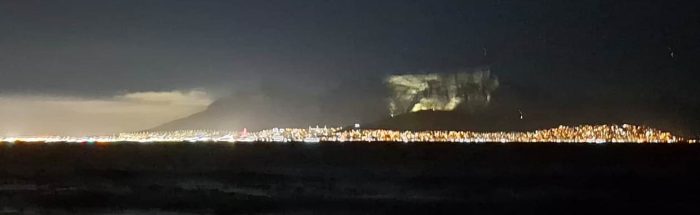 Cape Town, by night